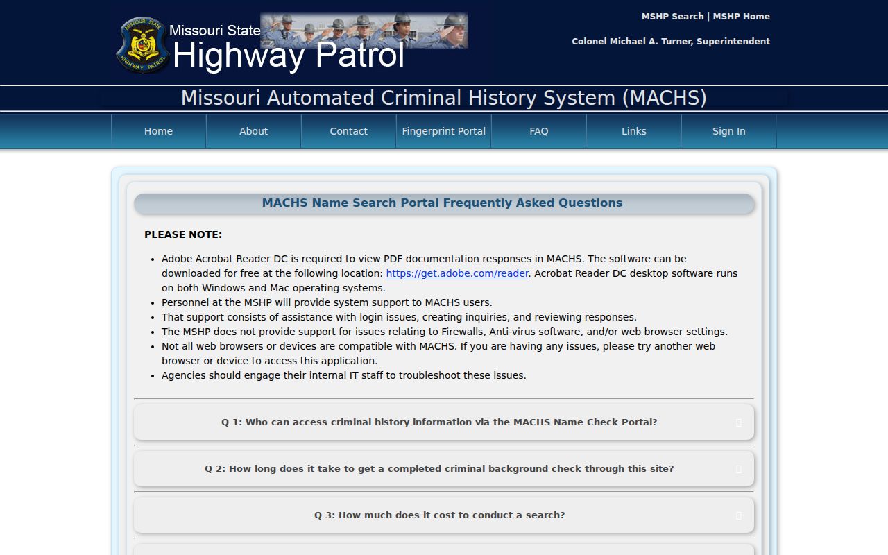 Wright County arrest history MACHS name search information